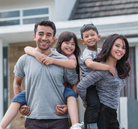 two-kids-with-their-parent-piggyback-ride_8595-9314 1